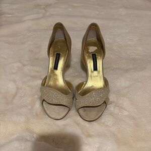 Satin and Bead shoes